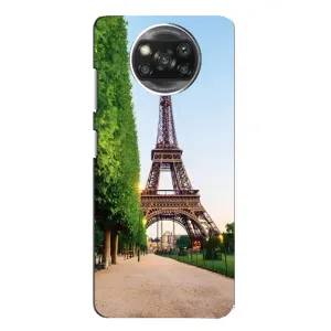 Чохол Ейфелева Вежа Xiaomi POCO X3 - (AlphaPrint) (Дорога до Парижу)