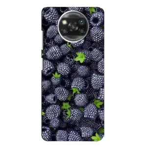 Чехол с принтом «Ежевика» для Xiaomi POCO X3