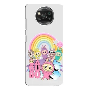 Чохол з принтом «Фон Лабубу» для Xiaomi POCO X3