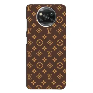 Чехлы Луи Витон для Xiaomi POCO X3 (AlphaPrint - LOUIS VUITTON) (фон LOUIS VUITTON)