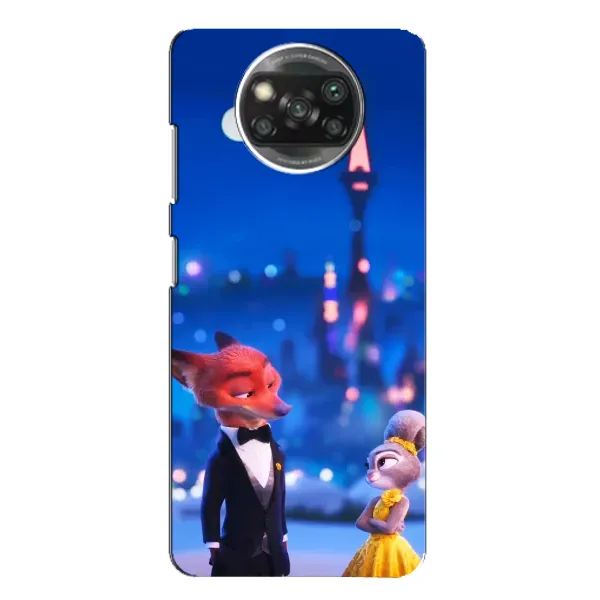 Чехол с принтом «Романтический вечер Зверополис» для Xiaomi POCO X3 Чехол с принтом «Романтический вечер Зверополис» для Xiaomi POCO X3