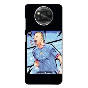Чохли з футболістом Ерлінг Холанд для Xiaomi POCO X3 (AlphaPrint) (гол Ерлінг Холанд)
