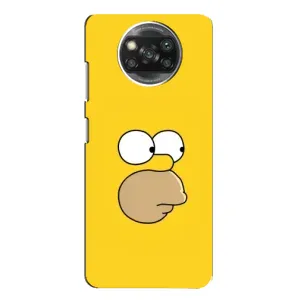 Чехол с Симпсонами для Xiaomi POCO X3 (VPrint) (Гомер)