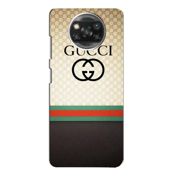 Чехол с принтом «GUCCI стиль» для Xiaomi POCO X3 Чехол с принтом «GUCCI стиль» для Xiaomi POCO X3