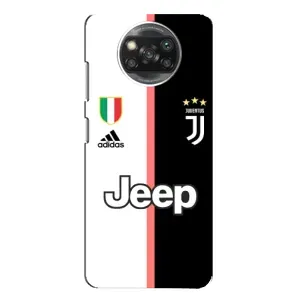 Чехлы для Xiaomi POCO X3 (VPrint) - Футбольные клубы (Juventus)