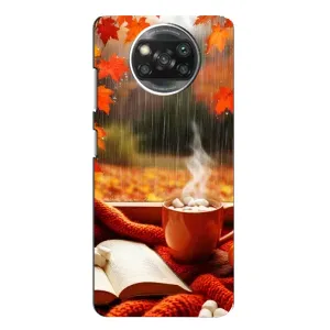 Чехол с принтом «Кофе и дождь» для Xiaomi POCO X3