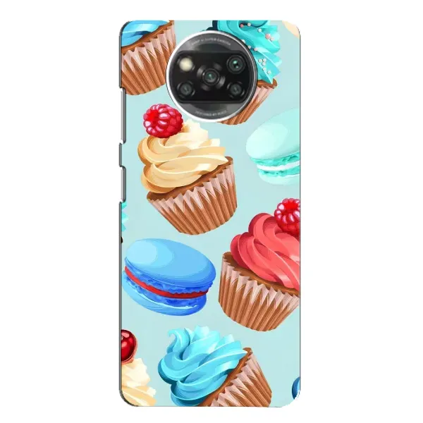 Чехол с принтом «Кексики» для Xiaomi POCO X3