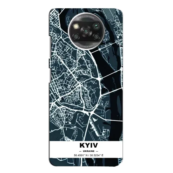 Чохол з принтом «Київ» для Xiaomi POCO X3 Чохол з принтом «Київ» для Xiaomi POCO X3