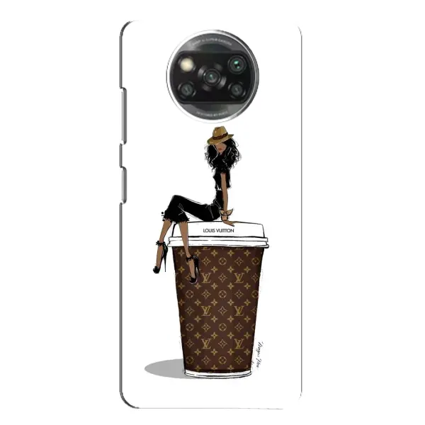 Чехол с принтом «кофе LOUIS VUITTON» для Xiaomi POCO X3 Чехол с принтом «кофе LOUIS VUITTON» для Xiaomi POCO X3