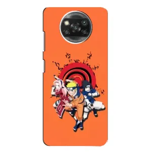Чохол з принтом «команда Наруто» для Xiaomi POCO X3