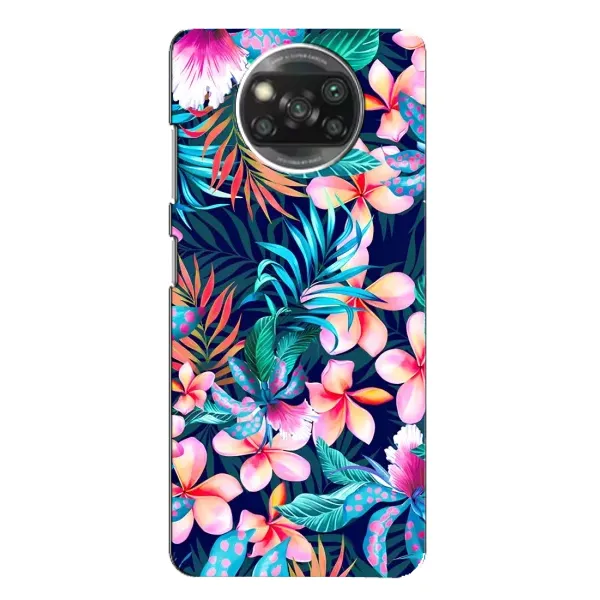Чехол с принтом «Красочные цветы» для Xiaomi POCO X3 Чехол с принтом «Красочные цветы» для Xiaomi POCO X3