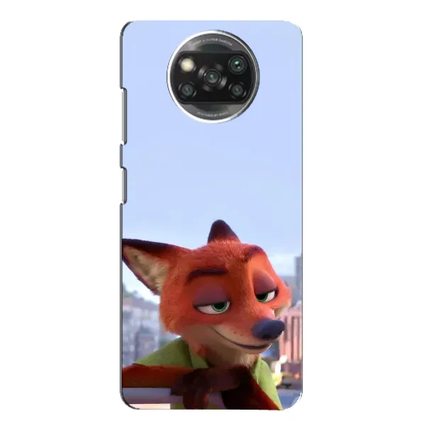 Чехол с принтом «Лис Ник» для Xiaomi POCO X3 Чехол с принтом «Лис Ник» для Xiaomi POCO X3