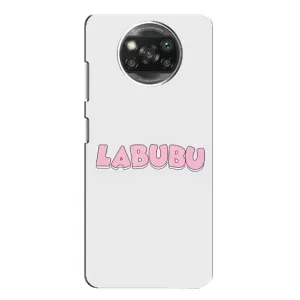 Чохол з принтом «Лого Лабубу» для Xiaomi POCO X3