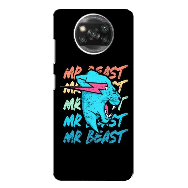 Чехол с принтом «logo Mr beast» для Xiaomi POCO X3