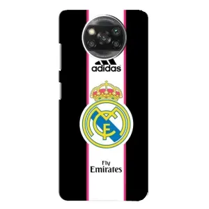 ФК Реал Мадрид чехлы для Xiaomi POCO X3 (AlphaPrint) (лого Real Madrid)