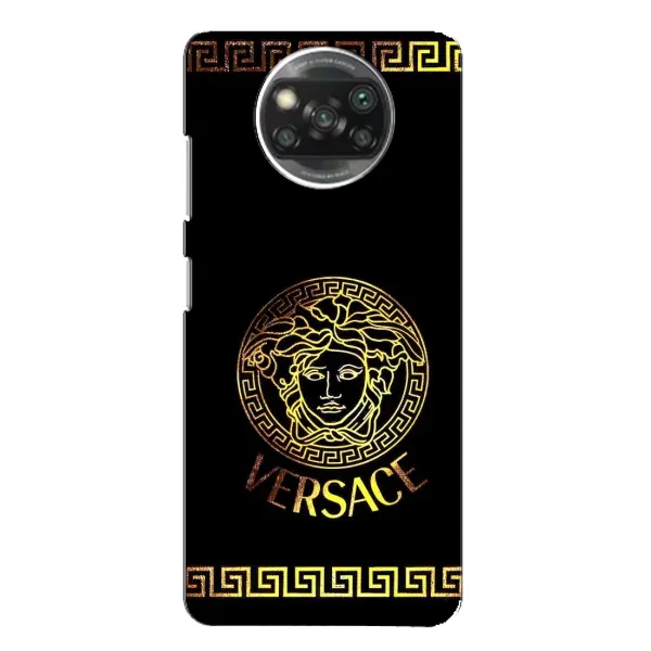 Чохол з принтом «Logo Versace» для Xiaomi POCO X3 Чохол з принтом «Logo Versace» для Xiaomi POCO X3