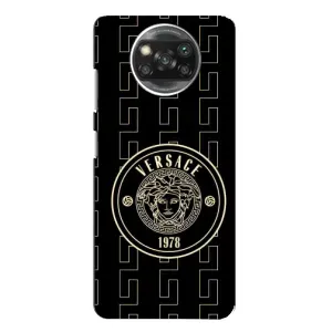 Чохол з принтом «Лого Версаче» для Xiaomi POCO X3