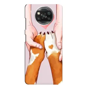 Чехол с принтом «Любовь к собакам» для Xiaomi POCO X3