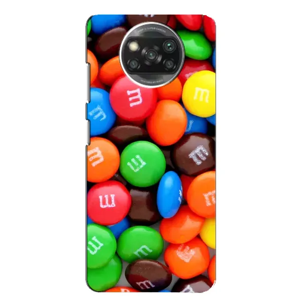 Чехол с принтом «MM's» для Xiaomi POCO X3