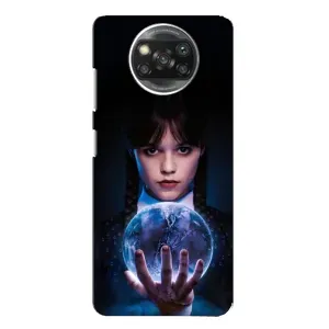Чехол с дизайном Венздей 2 на Xiaomi POCO X3 (Магическая сфера Уэнздей)
