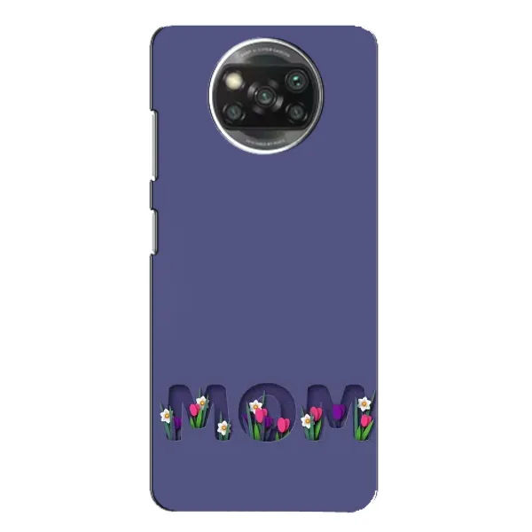 Чехол с принтом «Мама в цветах» для Xiaomi POCO X3