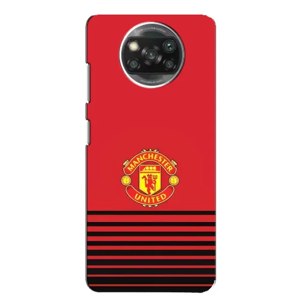 Чехол с принтом «manchester united» для Xiaomi POCO X3 Чехол с принтом «manchester united» для Xiaomi POCO X3