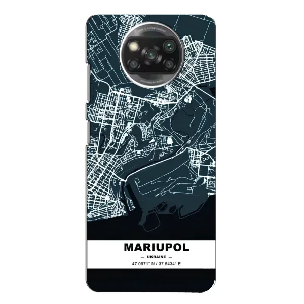 Чохол з принтом «Маріуполь» для Xiaomi POCO X3 Чохол з принтом «Маріуполь» для Xiaomi POCO X3