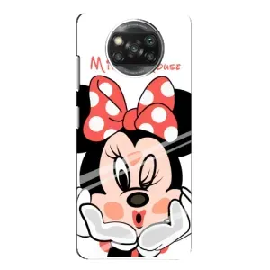 Міккі Маус чохол для Xiaomi POCO X3 (AlphaPrint - Мультяшні) (Маус Мінні)
