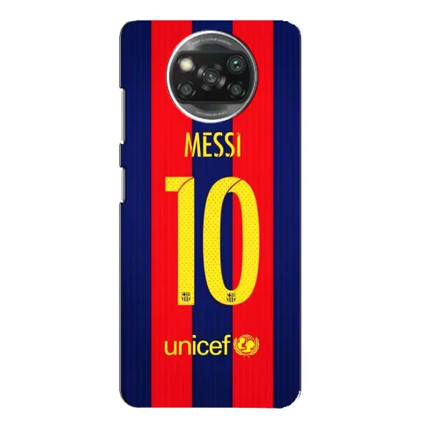 Чехол с принтом «Messi Barca 10» для Xiaomi POCO X3 Чехол с принтом «Messi Barca 10» для Xiaomi POCO X3