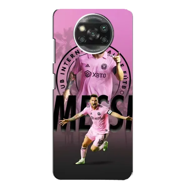 Чехол с принтом «Messi Miami» для Xiaomi POCO X3