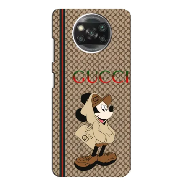 Чехол с принтом «Mickey GUCCI» для Xiaomi POCO X3 Чехол с принтом «Mickey GUCCI» для Xiaomi POCO X3