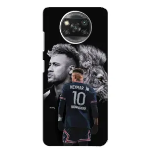 Чохол Неймар для Xiaomi POCO X3 (AlphaPrint) (Неймар Лев)