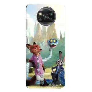 Чехол Зоотрополіс на Xiaomi POCO X3 (Герои мультфильма Зверополис)