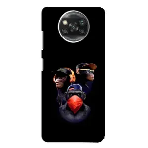 Чехол с принтом «Три обезьяны» для Xiaomi POCO X3