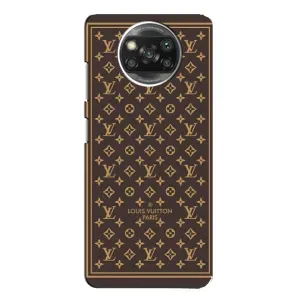 Чехлы Луи Витон для Xiaomi POCO X3 (AlphaPrint - LOUIS VUITTON) (обои LV)