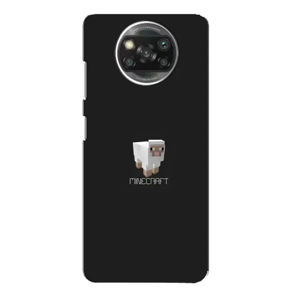 Чехол с принтом «Овечка Майнкрафт» для Xiaomi POCO X3
