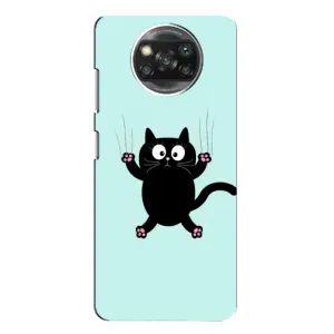 Чехол с принтом «Падающий кот» для Xiaomi POCO X3