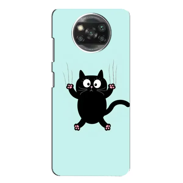 Чехол с принтом «Падающий кот» для Xiaomi POCO X3