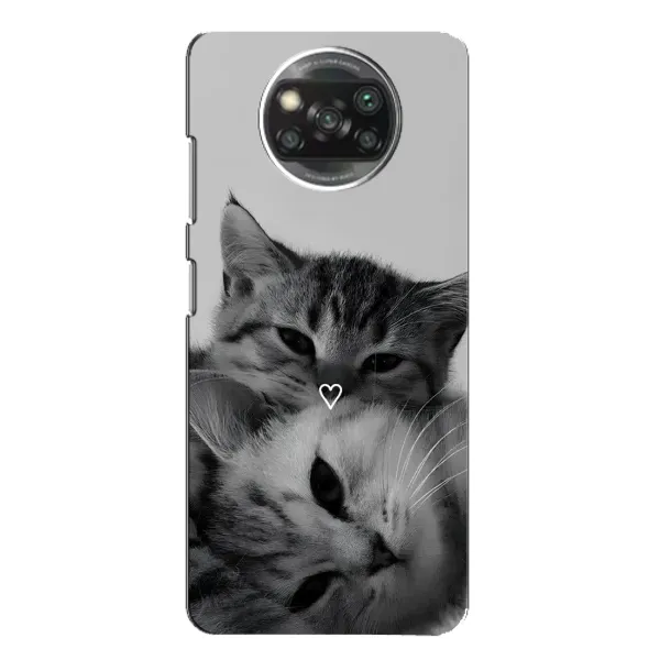 Чохол з принтом «Пара котів» для Xiaomi POCO X3 Чохол з принтом «Пара котів» для Xiaomi POCO X3