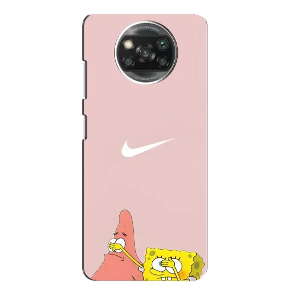 Чохол з принтом «Патрік і Губка» для Xiaomi POCO X3 Чохол з принтом «Патрік і Губка» для Xiaomi POCO X3