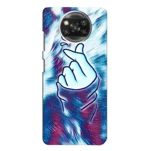 Чехол с принтом «Радужное сердце» для Xiaomi POCO X3