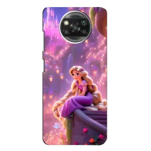 Чехол Рапунцель для Xiaomi POCO X3 (Рапунцель в замке)