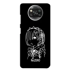 Чехол с принтом «Re: Zero» для Xiaomi POCO X3