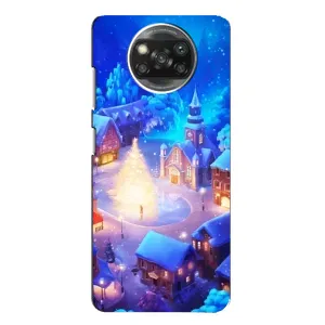 Різдвяні Чохли для Xiaomi POCO X3 (VPrint) (Різдвяне місто)