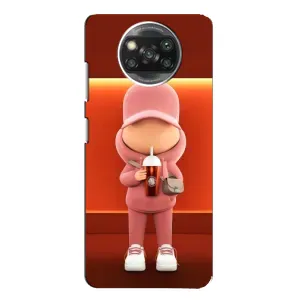 Крутые Чехлы Луи Виттон для Xiaomi POCO X3 (AlphaPrint) (С Кофе)
