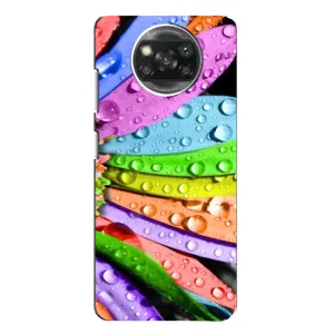 Чехлы (ART) Цветы на Xiaomi POCO X3 (VPrint) (Семицветик)