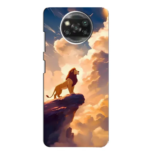 Чехол с принтом «Симба на скале» для Xiaomi POCO X3