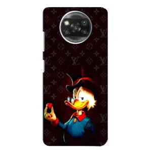Чехлы для Xiaomi POCO X3 - Скрудж МакДак Louis Vuitton (PREMIUMPrint) (Скрудж с бриллиантом)