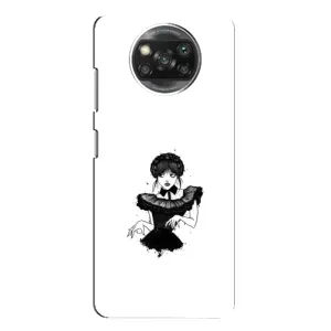 Чехлы Венсдей на Xiaomi POCO X3 Уэнсдей (AlphaPrint) (танец Уэнздей)