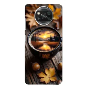 Чехол с принтом «Темный кофе» для Xiaomi POCO X3